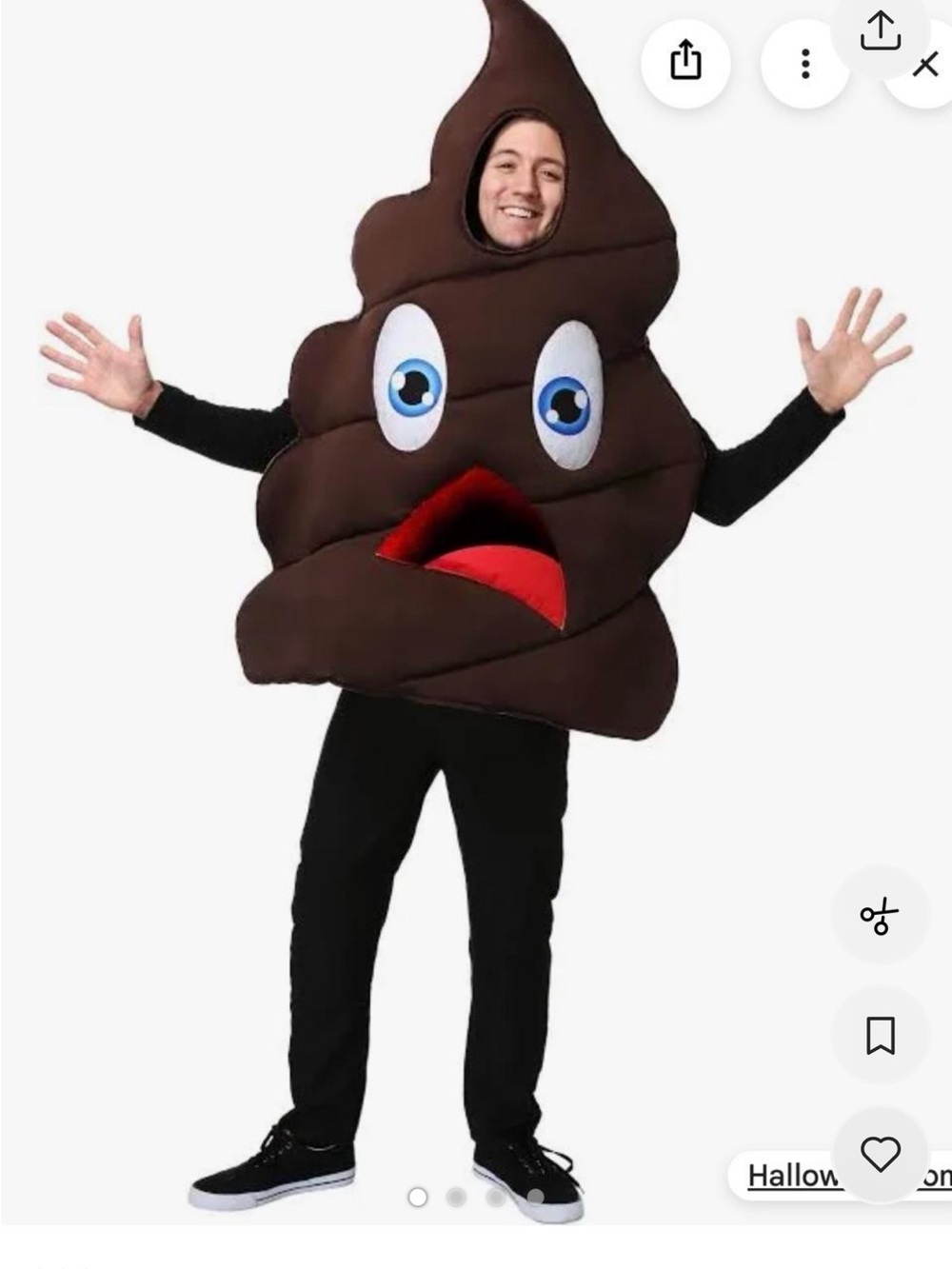 Halloween Poop costume